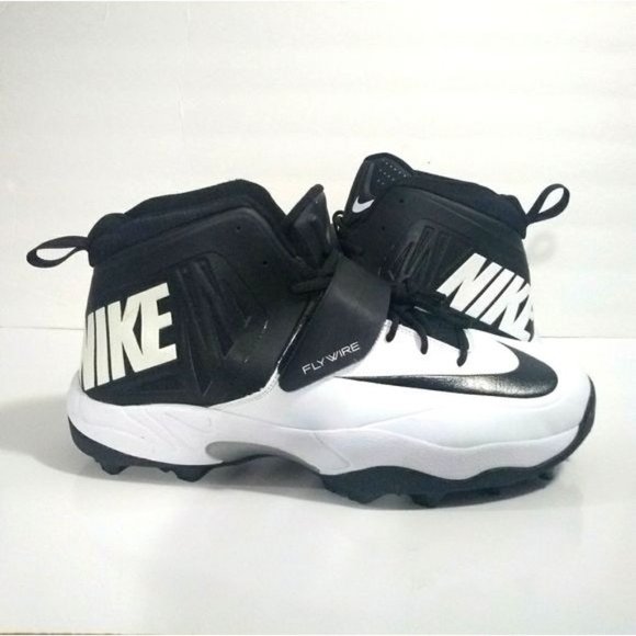 Nike Other - Nike Flywire Men Black Football Cleats Size 16